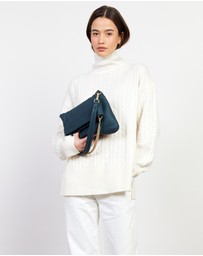 SABEN - Daria Shoulder Bag Hunter Green Bubble
