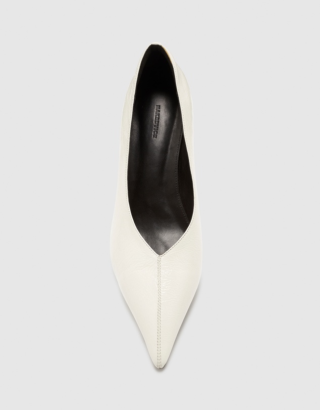 Nakedvice - The Hilton White Heel