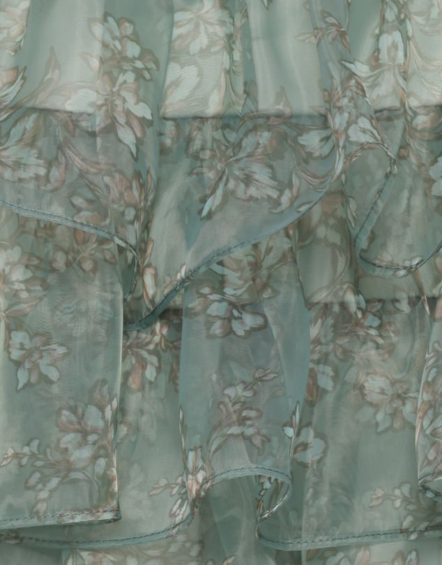 Petal & Pup - Taelya Flounce Top - Mint Green Floral