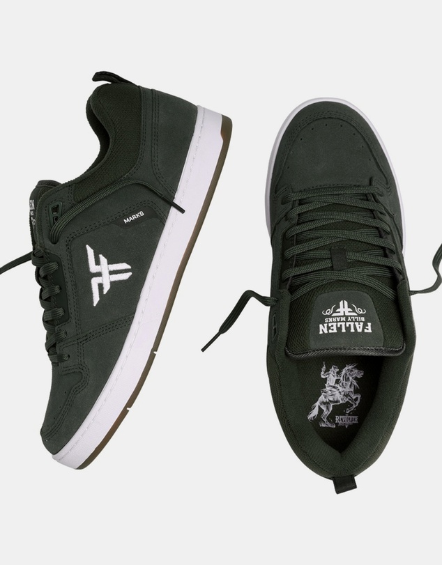 Fallen Footwear - Revolver Shoes Green
