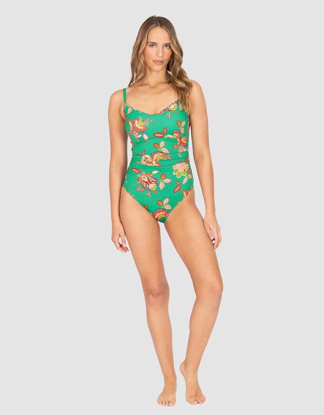 Baku Swimwear - Spice Temple D/E Cup Underwire One Piece Swimsuit