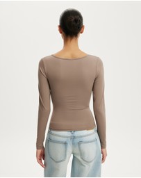 Cotton On - Hold Me LS Top