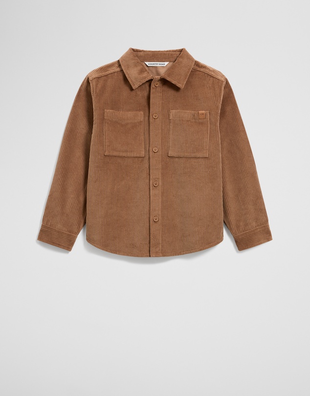 Country Road - Organically Grown Cotton Cord Shacket