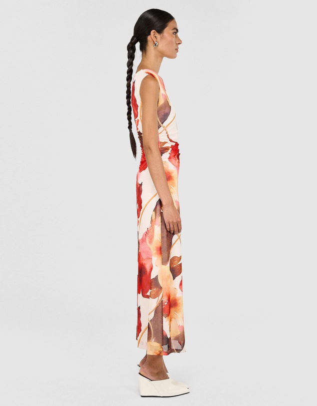 Staple the Label - Kaia Mesh Midi Dress