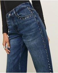 Reformation - Cary Low Rise Slouchy Wide Leg Jeans