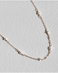 SAINT VALENTINE - Stars & Moons Necklace - Silver