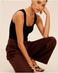 AERE - Allegra Linen Pants