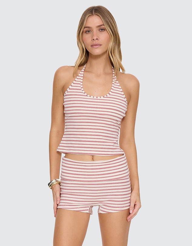 Thrills - Ottoman Halter Top - ICONIC EXCLUSIVE