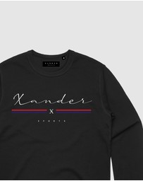 Xander - Grid Crewneck - Youth
