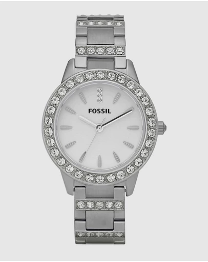 Fossil - Jesse Silver-Tone Analogue Watch