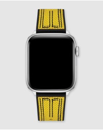 GUESS - Guess Apple Band - Yellow Nylon Flex 42/44/45