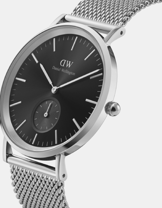 Daniel Wellington - Classic Multi-Eye 40mm Sterling Onyx