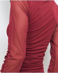 AERE - Aura Crossover Mesh Top