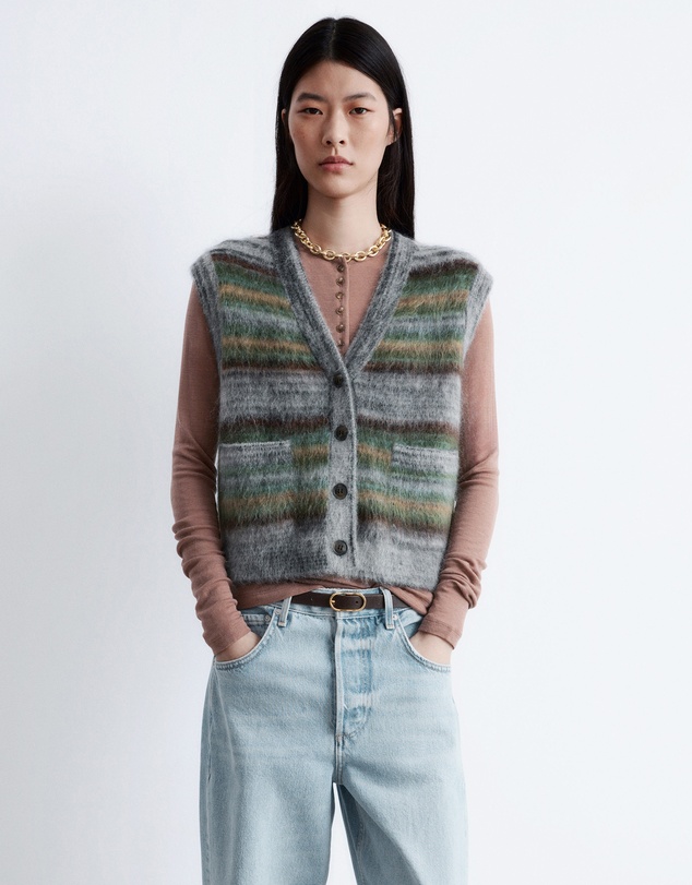 & Other Stories - Brushed Knitted Vest