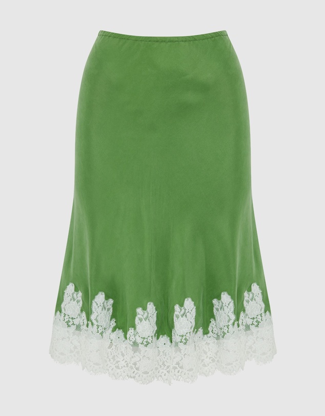 Oxford - Frieda Lace Trim Skirt