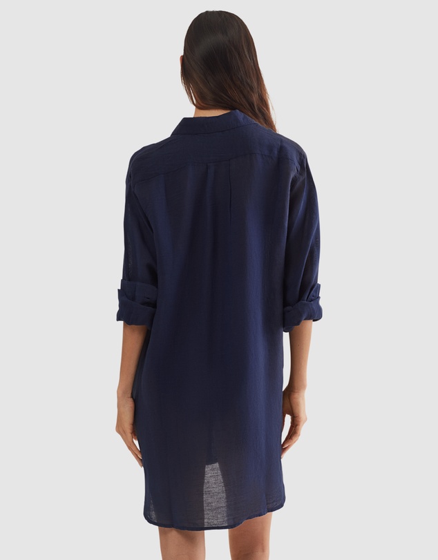 Polo Ralph Lauren - Organic Cotton & Linen Oversized Beach Shirt