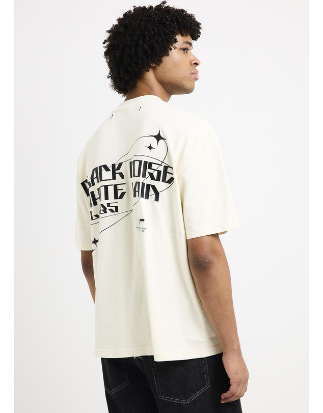 Black Noise White Rain - Prime T-Shirt