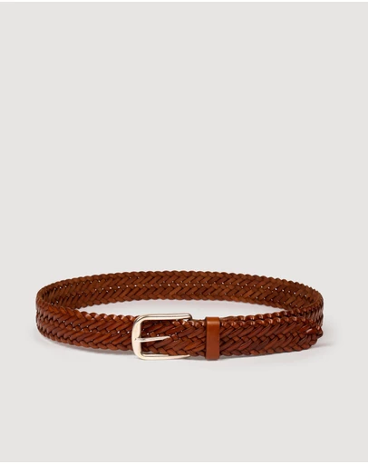 Sandro - Denim Woven Belt
