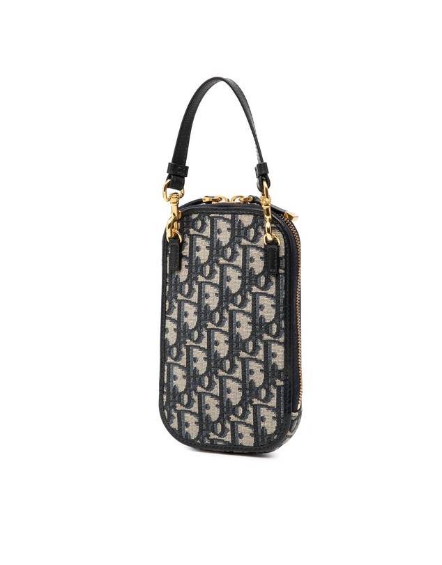 Pre-Loved by Azura Reborn - Pre-Loved Oblique Canvas 30 Montaigne Call in Dior Phone Holder