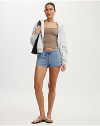 Cotton On - Wide Band Micro Sweatshorts