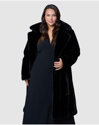 Pink Dusk by Curve Project - Infamous Fur Coat