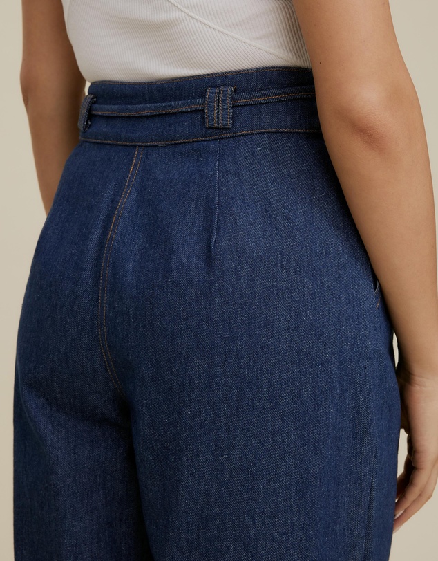 The Fated - Citta Wide Leg Tie Pants