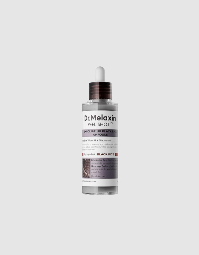 Dr Melaxin - Peel Shot Exfoliating Black Rice Ampoule 80ml