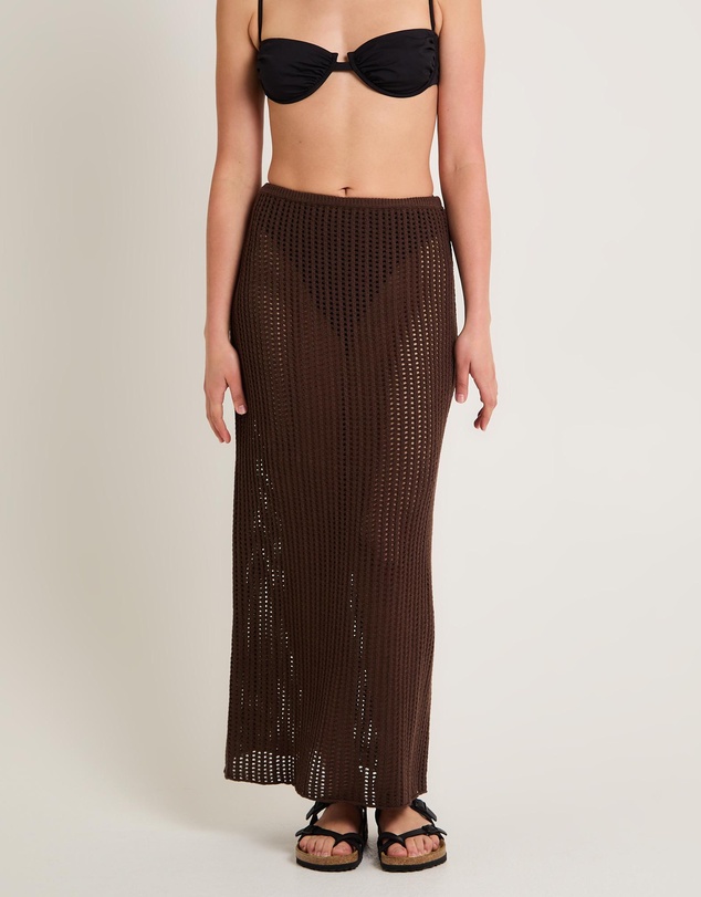 Subtitled - Iris Crochet Skirt
