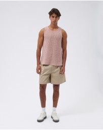 AERE - Nico Twill Shorts