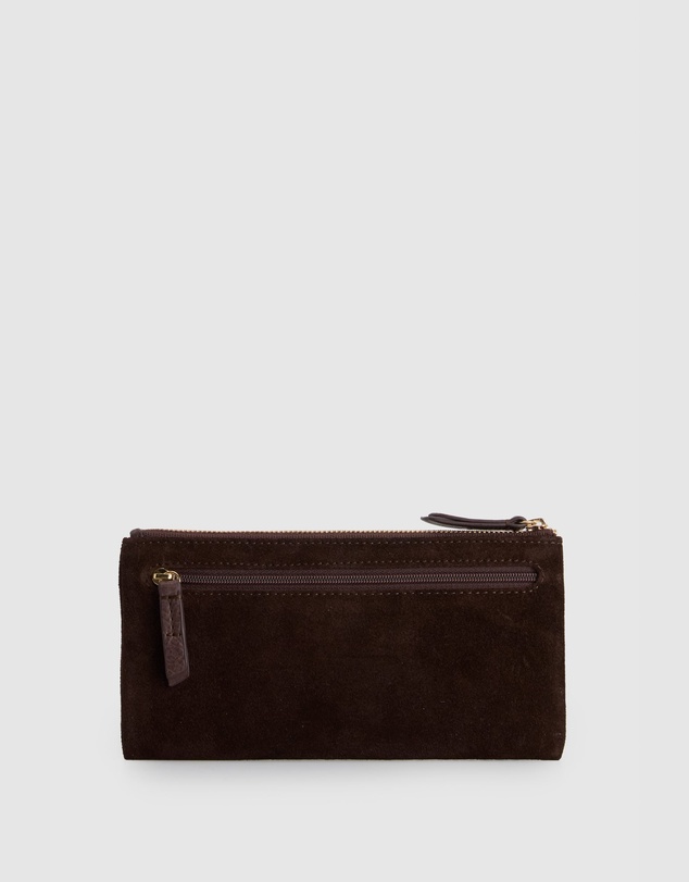 Evity - Emmy Suede Leather Medium Wallet