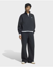 adidas Originals - ESSENTIALS FLEECE HALF-ZIP SWEATSHIRT Womens