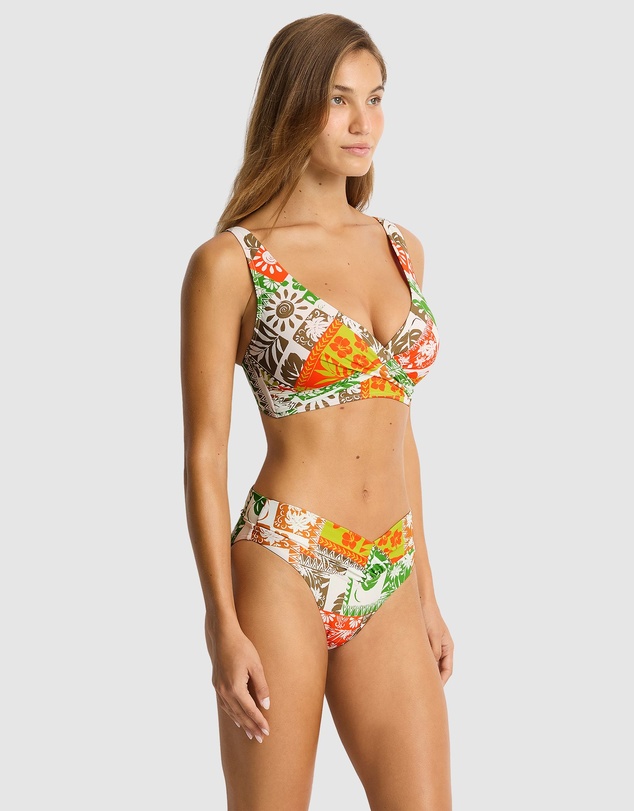 Sea Level Australia - Tavana Cross Front Multifit Bra Top