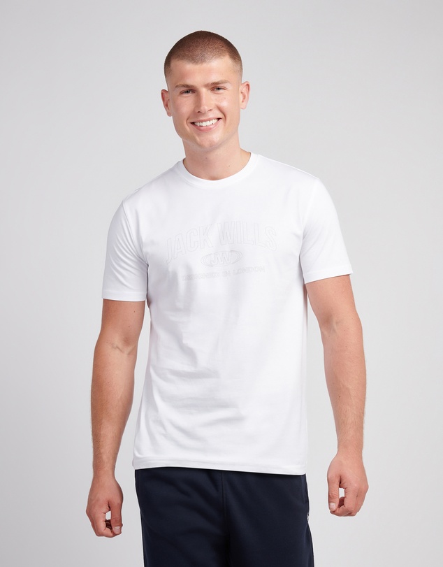 Jack Wills - Dystopia Stitch Graphic T-Shirt