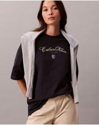 Calvin Klein Jeans - Script Logo Graphic Relaxed T-Shirt