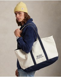 Polo Ralph Lauren - Logo Canvas Medium Tote Bag