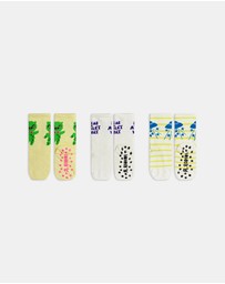 Mini Rodini - 3 -Pack The Milky Way Anti-Slip Socks - Kids