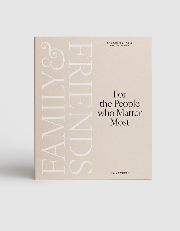 Printworks - Printworks Photo Album-Family and Friends-Beige