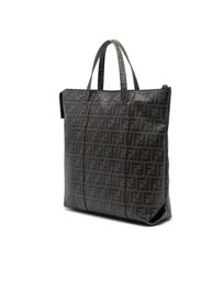 Pre-Loved by Azura Reborn - Pre-Loved Zucca Coated Canvas Vertical Tote
