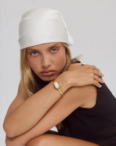 CENDRE - Kate Watch White 18K Gold