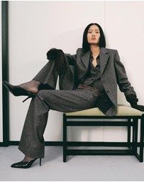 M.N.G - Speckled Wool Trousers
