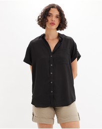 Amelius - Muriel Buttond Short Sleeve Shirt
