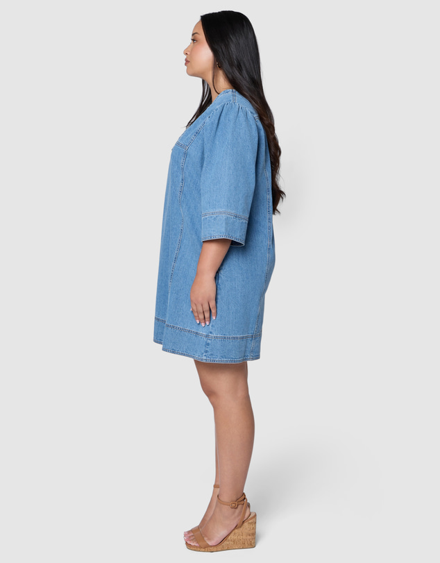 Indigo Tonic - Zoey Chambray Mini Dress