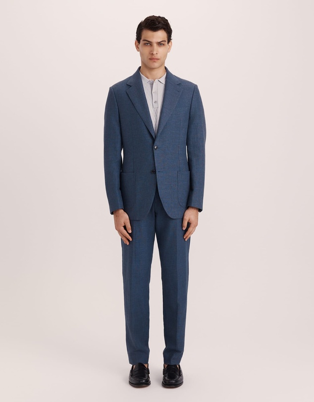 SABA - Lucian Cotton Linen Suit Jacket