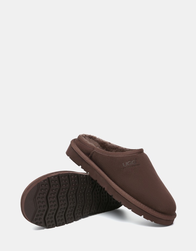 EVERAU - Australian Shepherd Ugg Nano Classic Slipper Cow Suede Upper House Shoes