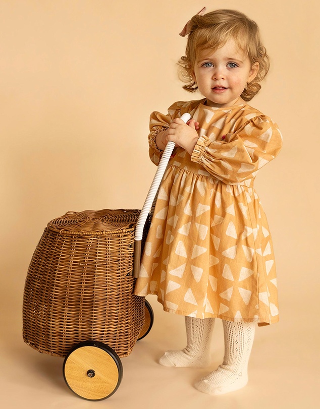Fox & Finch - Winter Vacay Emb. Dress - Babies
