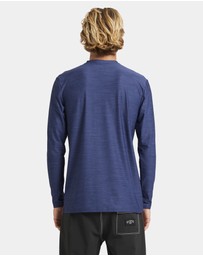 Billabong - Mens Shoreline Loose Fit Long Sleeve Rash Vest