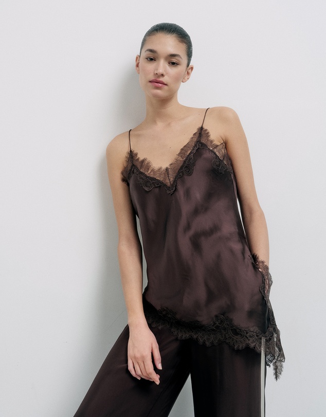 Witchery - Asymmetrical Lace Camisole