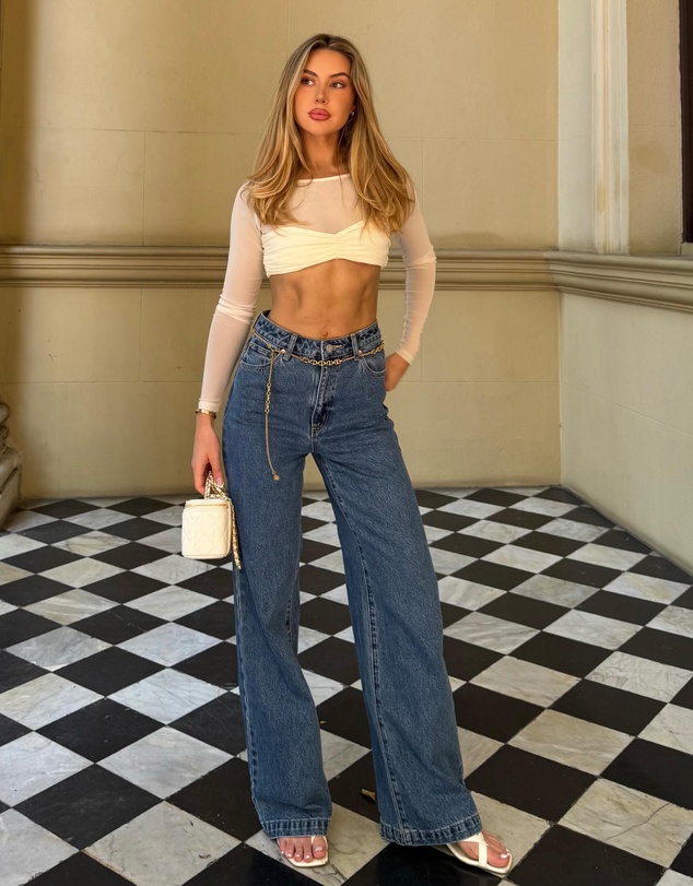 Abrand - 94 High & Wide Eva Organic Jean