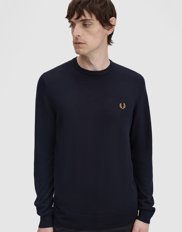 Fred Perry - Classic Crew Neck Jumper