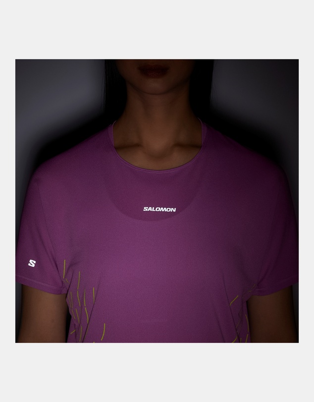 Salomon - SENSE AERO SHORT SLEEVE TEE GFX Women's